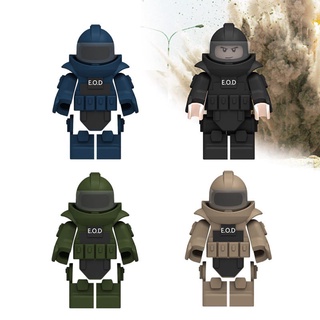 Jual Mainan Balok Minifigures Bentuk Bomsuit EOD Bodysuit armour ...