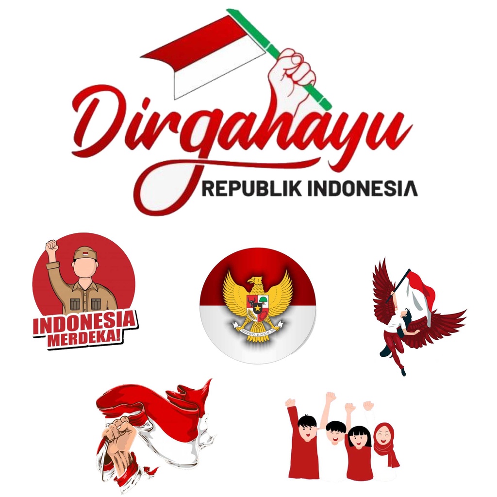 Jual TOPPER CAKE ULANG TAHUN / HIASAN TUMPENG DIRGAHAYU RI KEMERDEKAAN