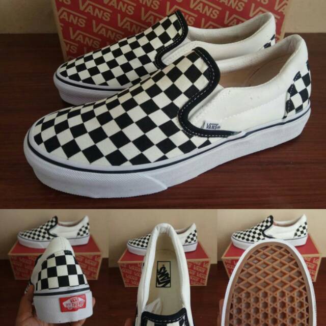 Tag size vans slip clearance on original