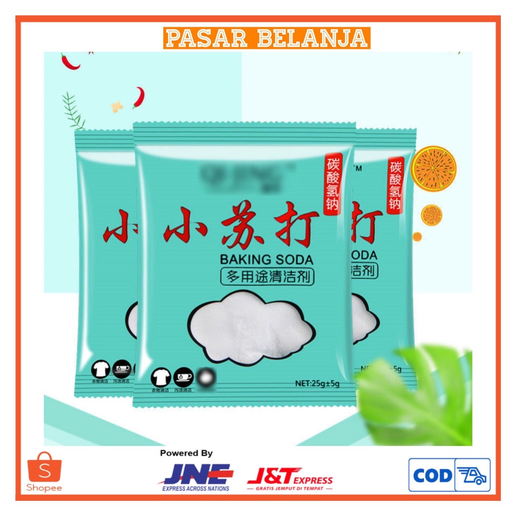Jual P177502 Baking Soda Murni Pure Foodg rade / Soda Serbaguna Sachet