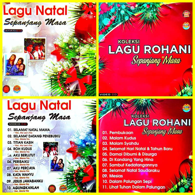 Jual [BISA COD BAYAR DI RUMAH] Kaset Video Musik Lagu Natal Sepanjang ...