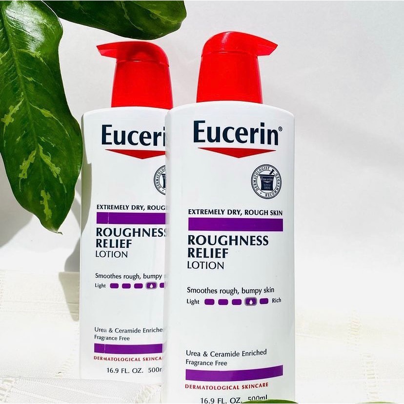 Jual EUCERIN Roughness Relief Lotion 500ml smoothes rough, bumpy skin