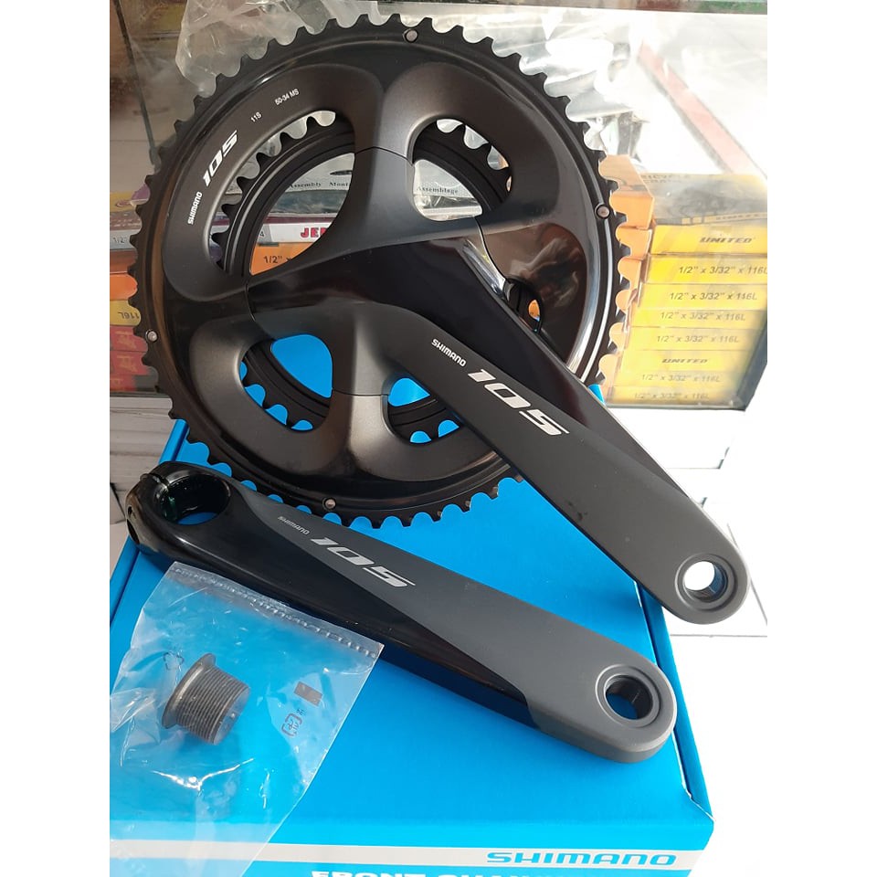 Jual CHAINWHEEL/CRANKSET/CRANK/FC SHIMANO 105 R7000 2 x 11 speed 50 ...