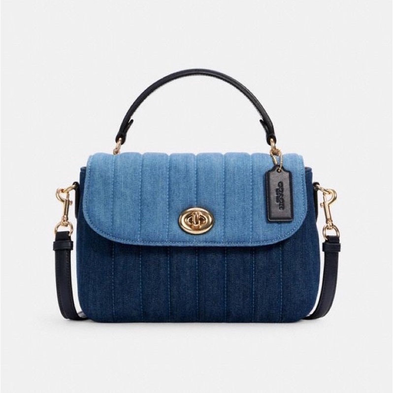 Jual Coach Marlie Top Handle Satchel With Quilting (C2832) Shopee Indonesia