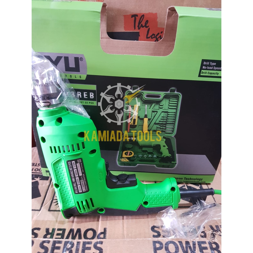 Jual mesin Bor RYU RDR 10-3 REB komplit | Shopee Indonesia