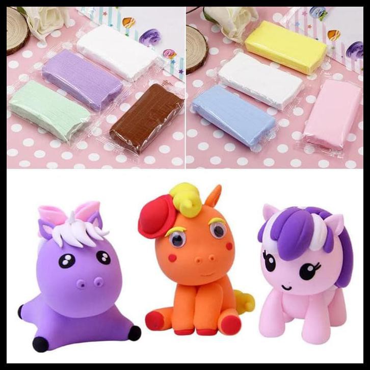 Jual Hot Promo Clay Paper Clay, Kerajinan Clay, Air Dry Clay Isi 4
