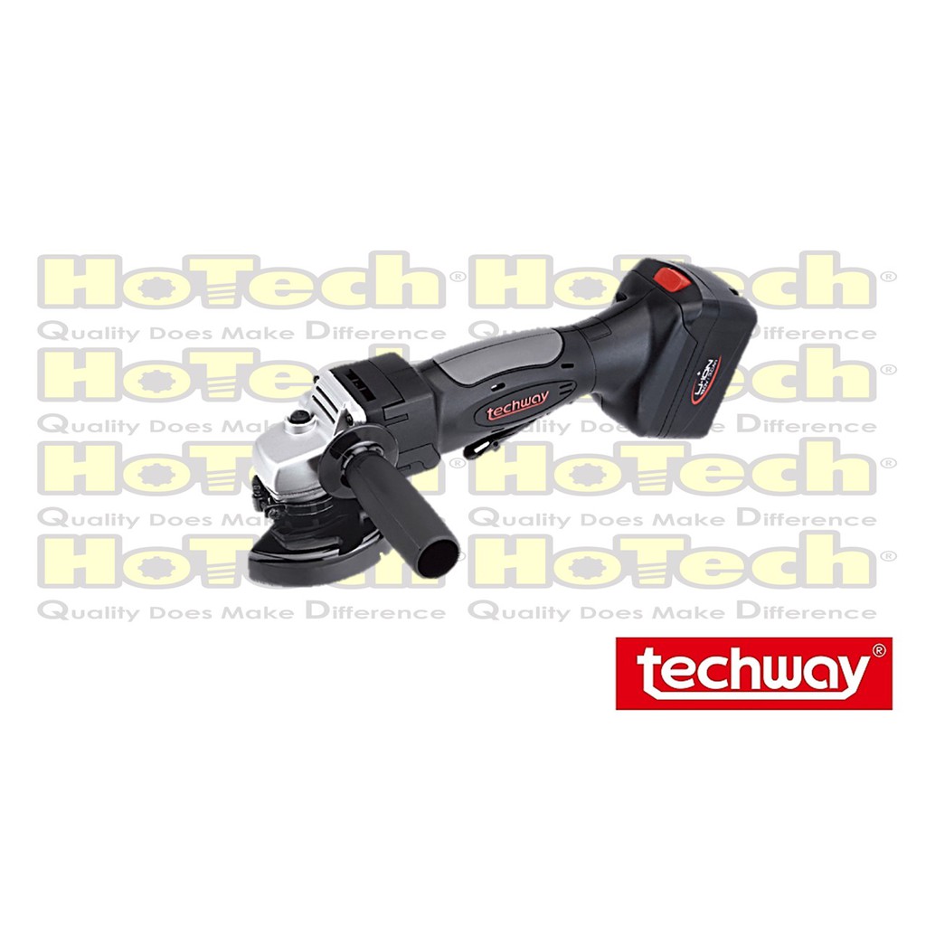 Jual TECHWAY | 18 V CORDLESS ANGLE GRINDER |GDKA 1800S | Shopee Indonesia