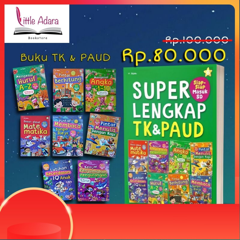 Jual Buku Aktivitas TK PAUD / Belajar Membaca Dan Berhitung / Calistung ...