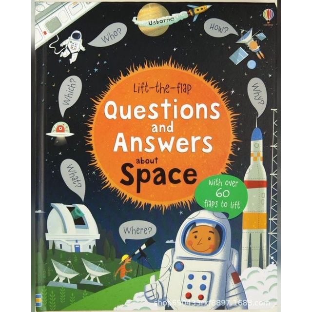 Jual Buku Cerita USBORNE Question Answer Lift the Flap See Inside ...