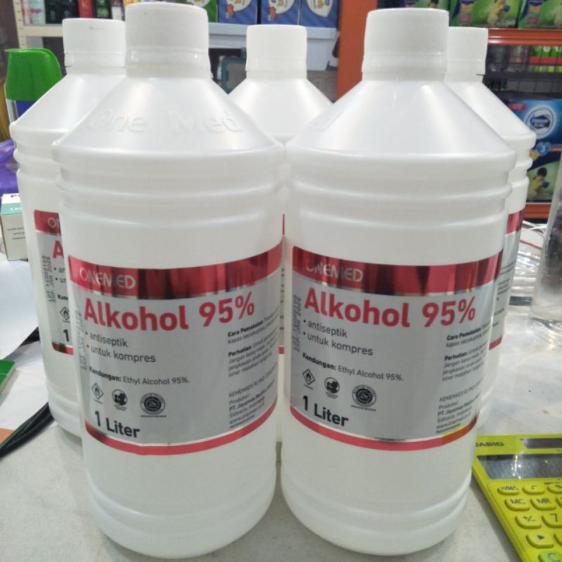 Jual Alkohol Onemed Liter Original Shopee Indonesia