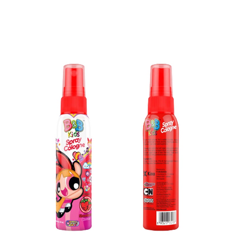 Jual B&B Kids Spray Cologne Strawberry 60 Ml | Shopee Indonesia