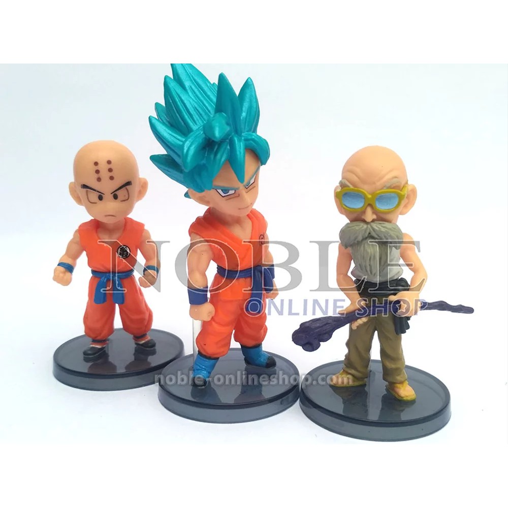 Jual Grosir Dragon Ball Z 6 Figure WCF VA064 Kakek Botak Goku Krillin ...