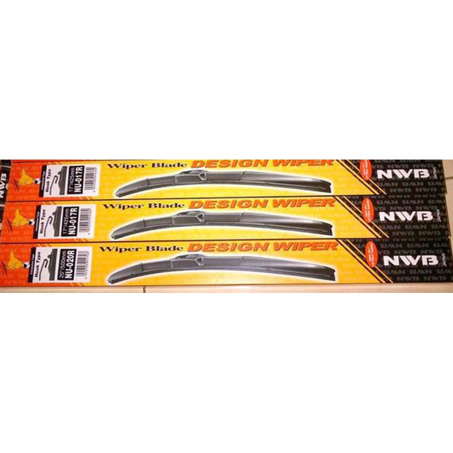 Jual Wiper Kaca Depan ORIGINAL merk NWB DESIGN HYBRID made in Japan ...