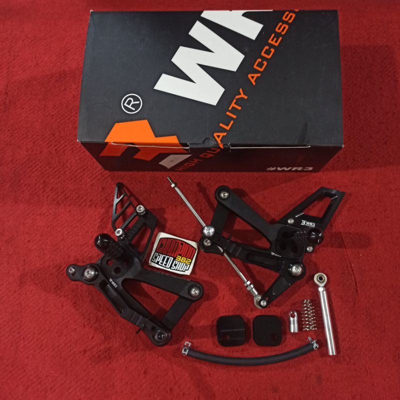 Jual Footstep Step Underbone Racing WR3 ZX25R ZX-25R | Shopee Indonesia