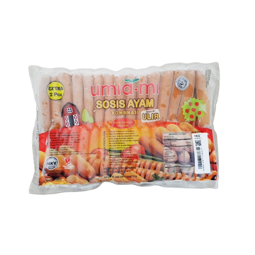 Jual Umiami Sosis Ayam Ulir 1 kg | Umia-Mi Sosis | Shopee Indonesia