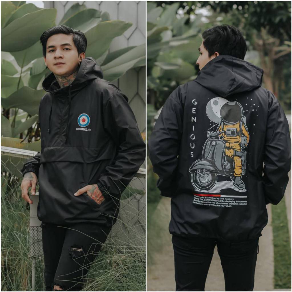 Jual Jaket Pria Jaket Cagoule Salvio Hexia Jaket Windbreaker