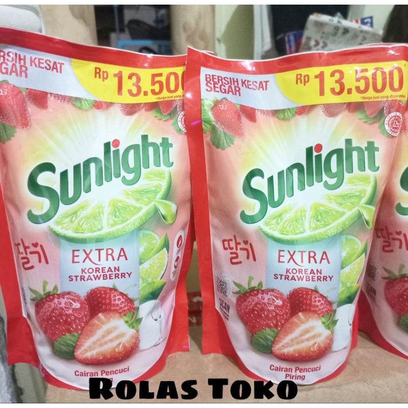 Jual Sunlight Sabun Cuci Piring Korean Strawberry 560 Ml Shopee Indonesia