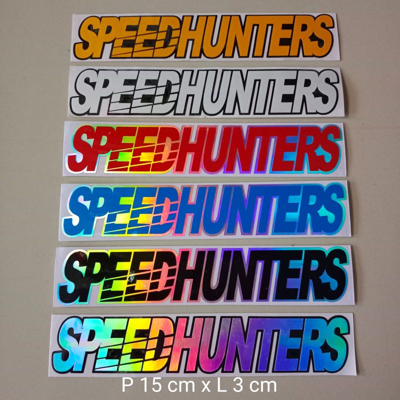 Jual Stiker cutting speedhunters speed hunters b berkualitas | Shopee ...