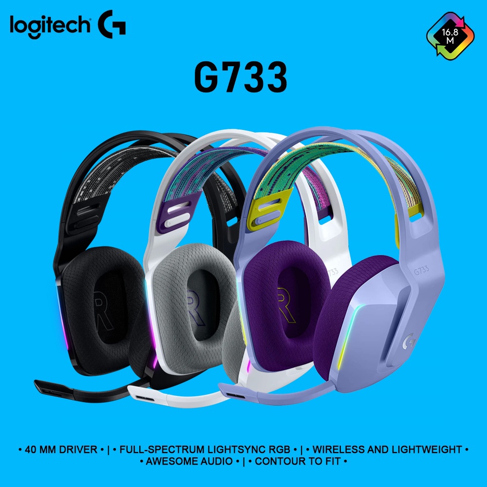 Logitech g733 best sale lightspeed harga