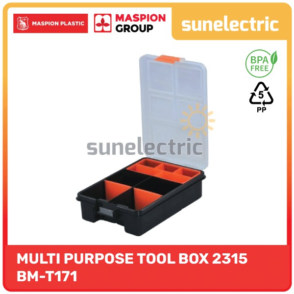 Jual Maspion PLA BM-T171 Tool Box 2315 BM T171 Tutup Bening / Kotak ...