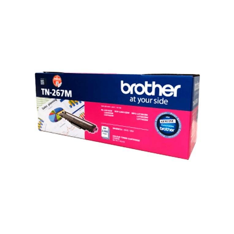 Toner Brother Original TN267 Magenta for DCP-L3551CDW, MFC-3735CDN, dll - Original Resmi (4)