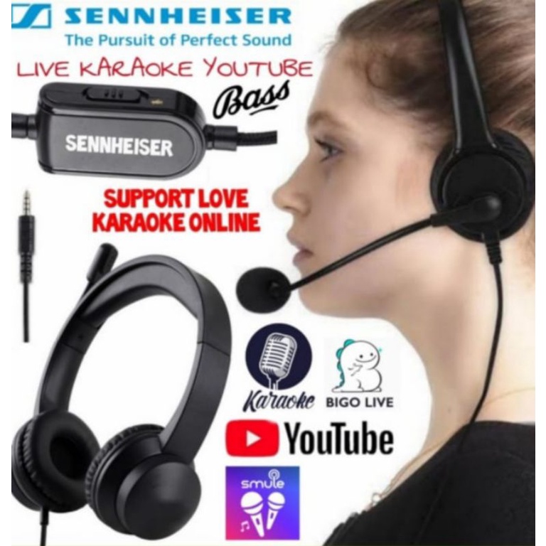 Jual MIC EARPHONE HEADSET KHUSUS KARAOKE DI HP ANDROID SMULE YOUTUBE UPDATE Shopee Indonesia