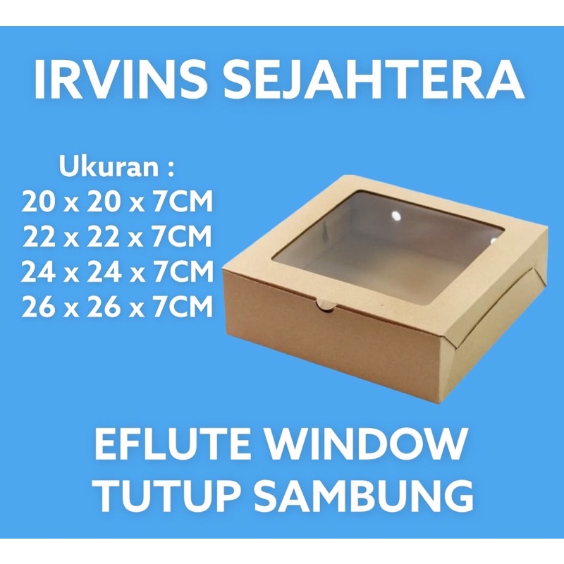 Jual IRVINS | DOS EFLUTE WINDOW TINGGI 7 CM | Shopee Indonesia