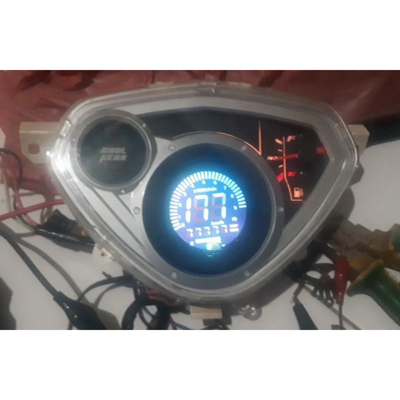 Jual speedometer digital jupiter burhan ,diy(buatan tangan) Shopee