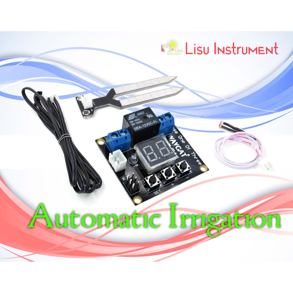 Jual Automatic Humidity Soil Sensor Control Irrigation Controller ...