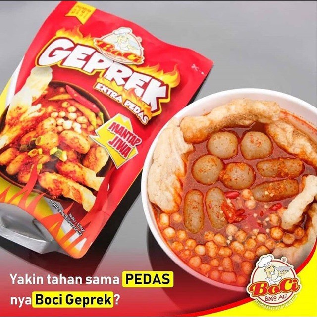 Jual Boci Geprek Extra Pedas Baso Aci Shopee Indonesia