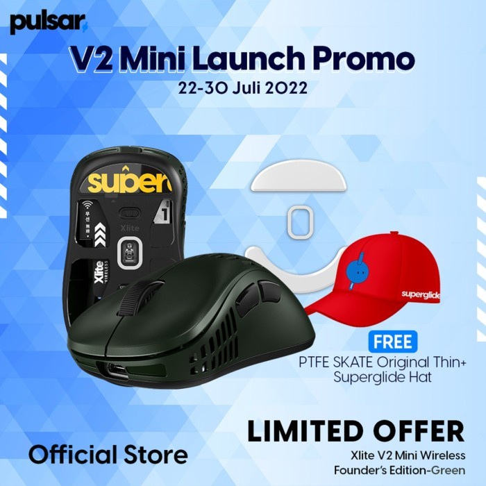 Jual Pulsar Xlite V2 Mini Founder Wireless Gaming Mouse | Shopee Indonesia