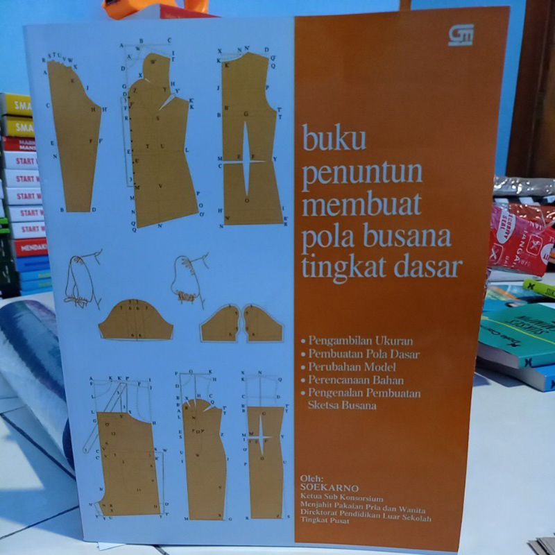 Jual BUKU PENUNTUN MEMBUAT POLA BUSANA TINGKAT DASAR | Shopee Indonesia