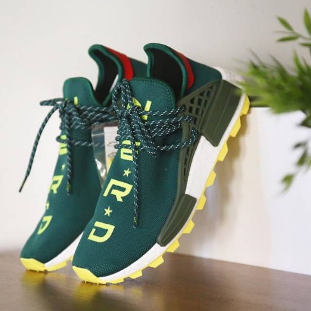Jual Adidas NMD Human Race Pharrel Williams Nerd Green Shopee Indonesia