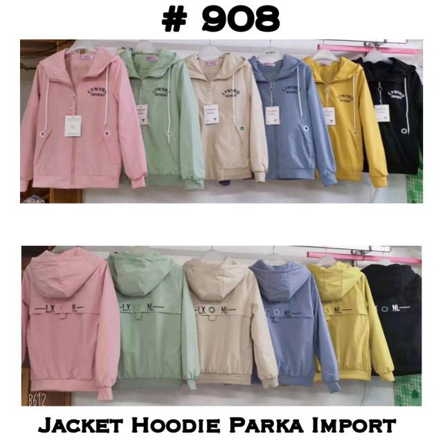 Jaket Hoodie Parka Import