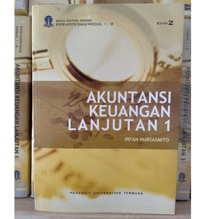 Jual Materi Pokok Akuntansi Keuangan Lanjutan 1 Edisi 2 - Irfan ...