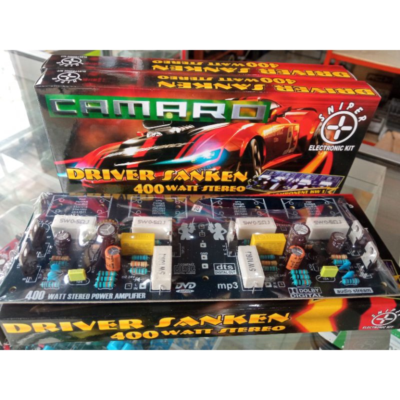 Jual KIT DRIVER 400 WATT STEREO CAMARO FOR POWER RAKITAN SUPER LANTANG