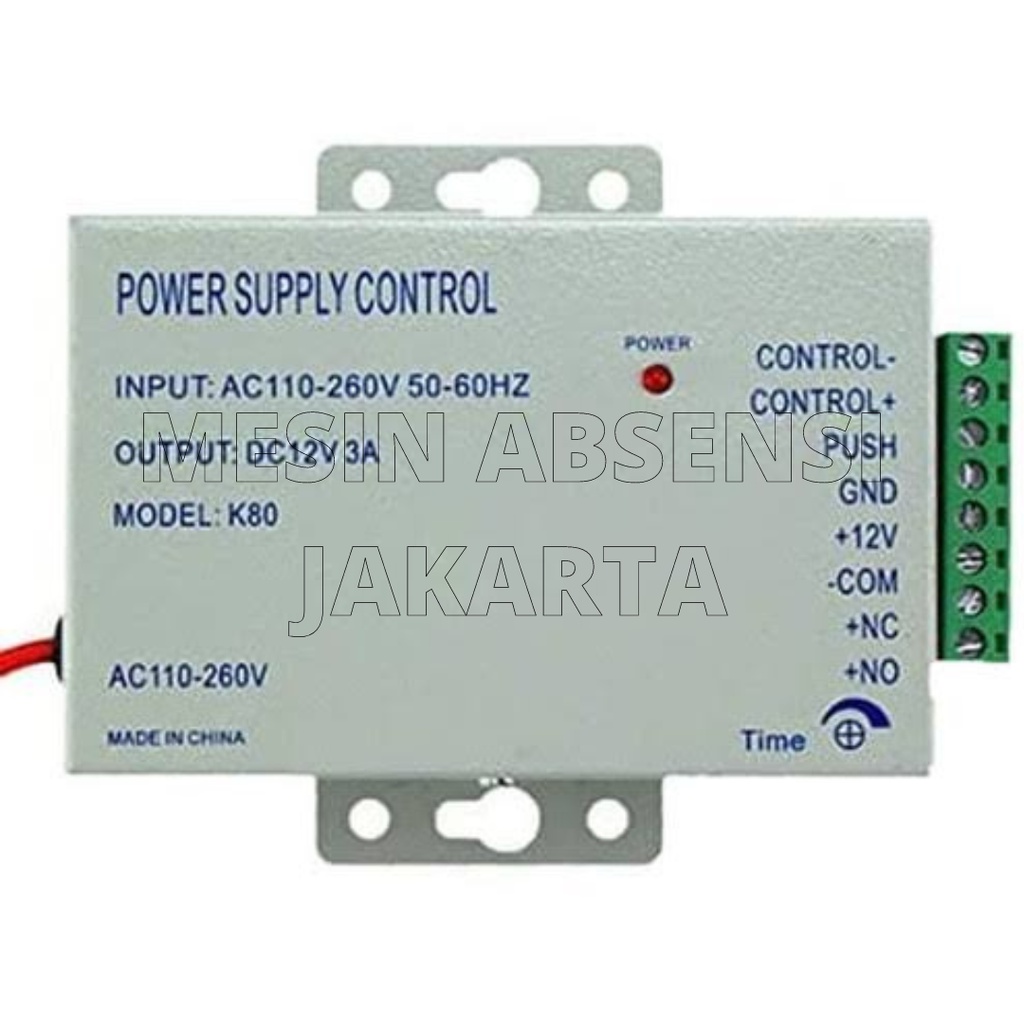 Jual Power supply 12v 3a power supply access control power supply akses