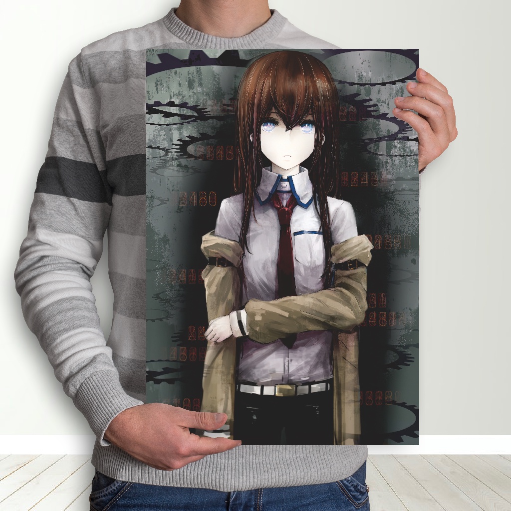 Set De 2 Acryliques Steins Gate – Makise Kurisu & Okabe Rintaro – Figurine