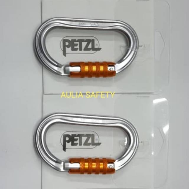 Jual PETZL OK TRIACT-LOCK CARABINER [M33A TL] | Shopee Indonesia