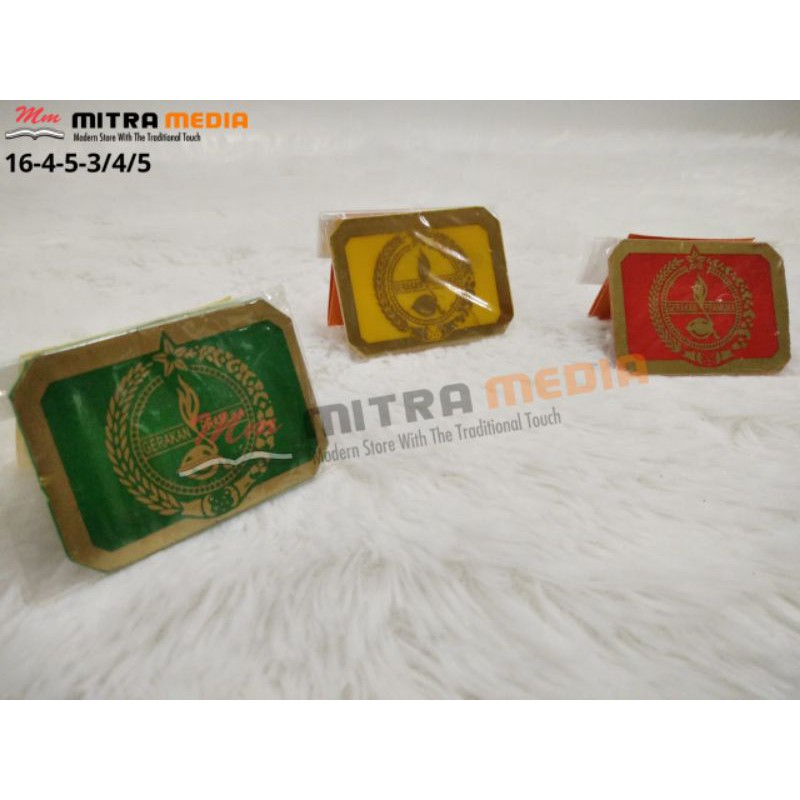 Jual ATRIBUT PRAMUKA PIN TANDA TOPI PUTRA KOTAK | Shopee Indonesia