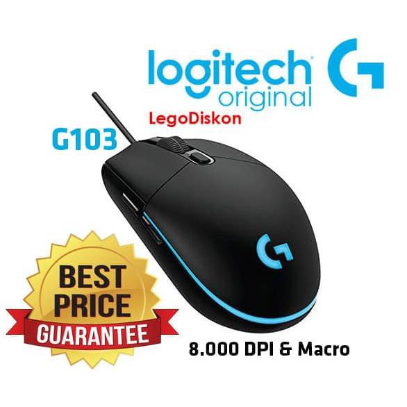 Jual Logitech G103 Prodigy Mouse - Garansi Resmi Ready Stock | Shopee ...
