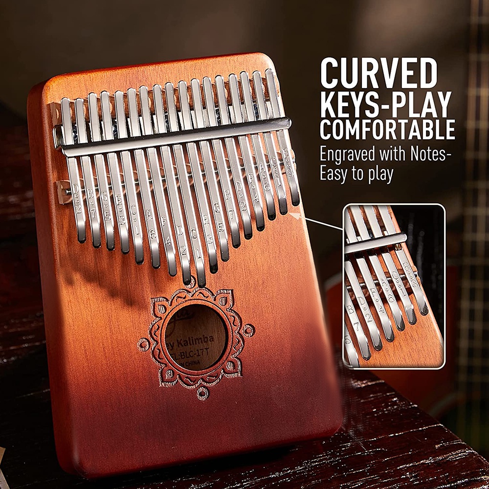 Jual COD Kecapi Jari Kalimba17 Key untuk pemula Piano jari, Kecapi jari ...