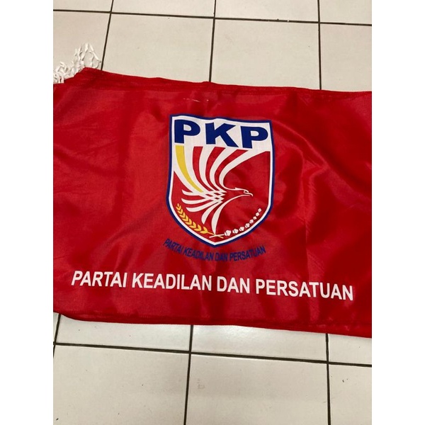 Jual bendera partai PKP terbaru/bendera ukuran 60X90.satu pak isi 100 ...