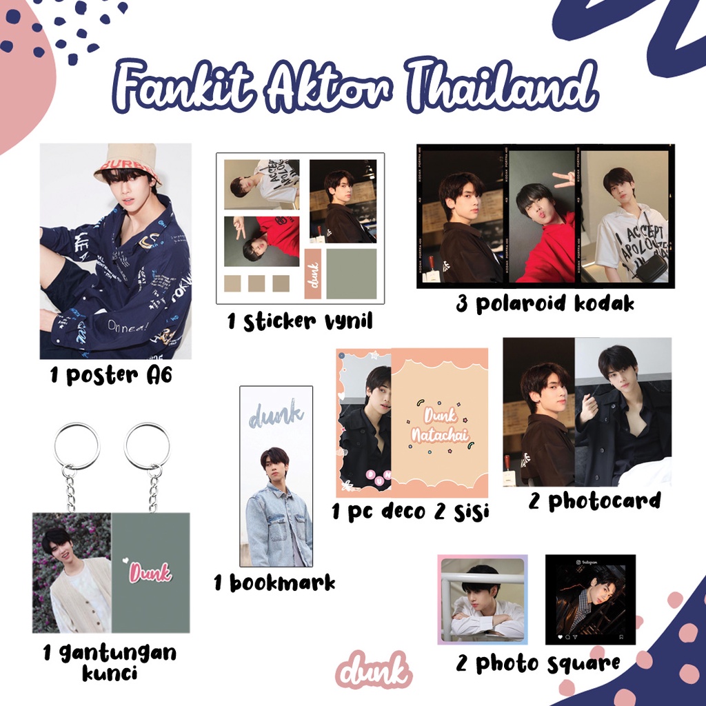 Jual Fankit actor thailand raikantopeni paket thai aktor bright win tay ...