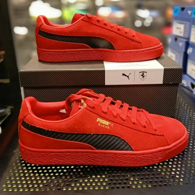 Jual Puma Suede Ferrari SF 50 Rossa Corsa Shopee Indonesia