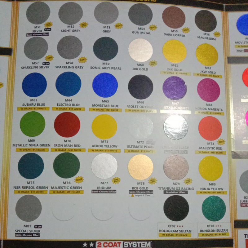 Jual SAPORO CAT SEMPROT SAPPORO ULTIMATE 400ML (METALLIC COLOURS) WARNA ...