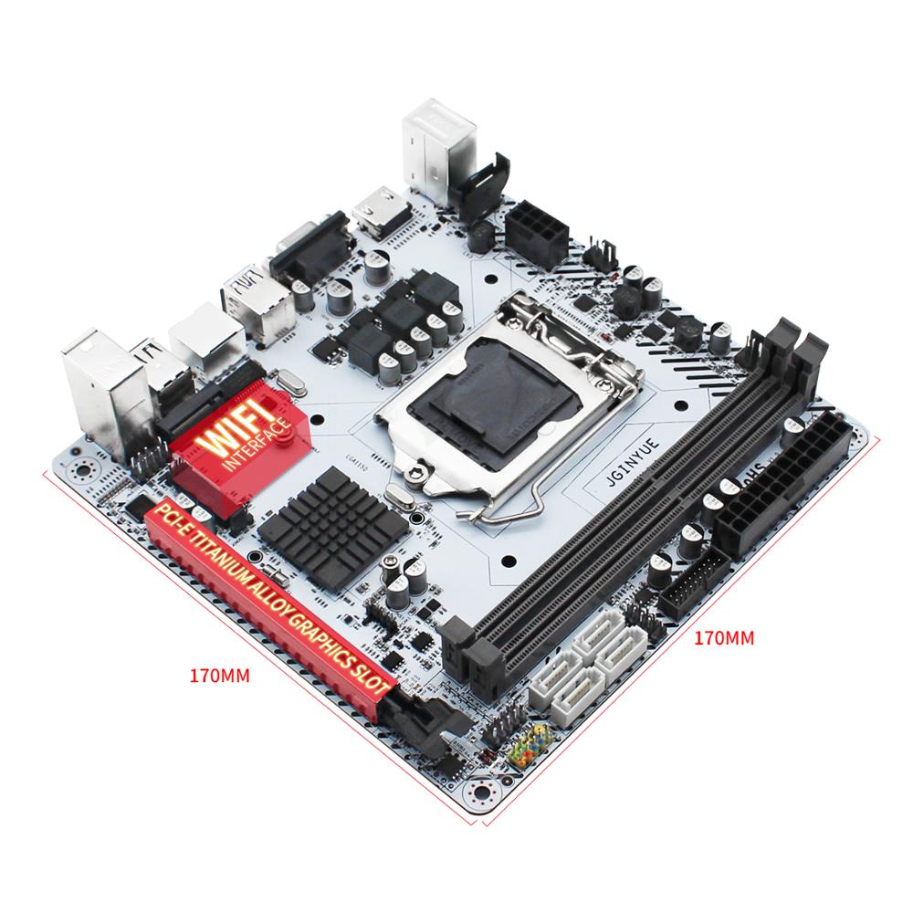 Jual PREORDER JGINYUE B85 Motherboard LGA 1150 Set Kit With Intel Core  I5-4690 CPU Processor 2*4G DDR3 RAM Mini-itx Integrated Graphics B85I |  Shopee Indonesia