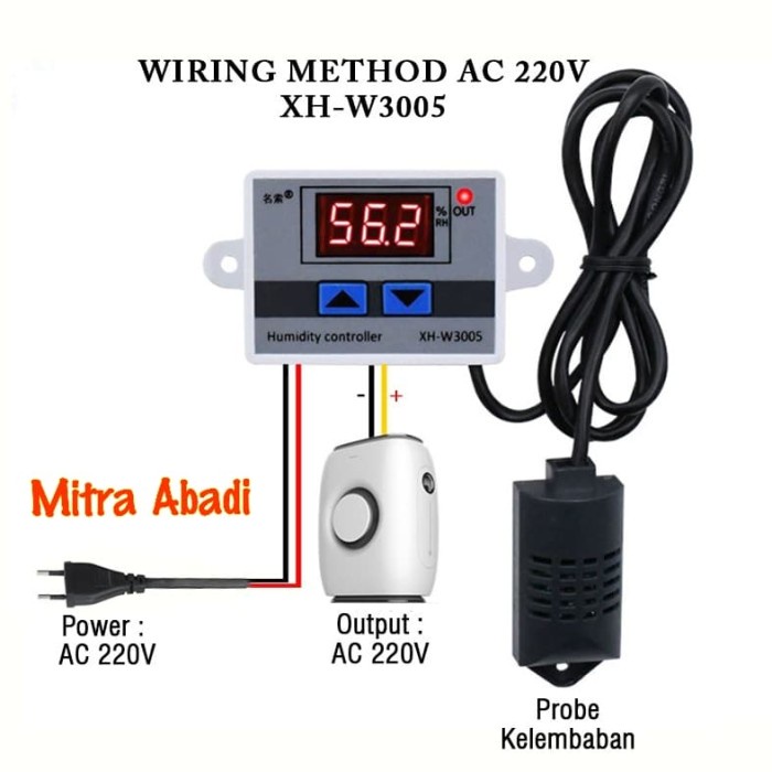 Jual XH-3005 Digital Humadity Controller AC 220V | Shopee Indonesia