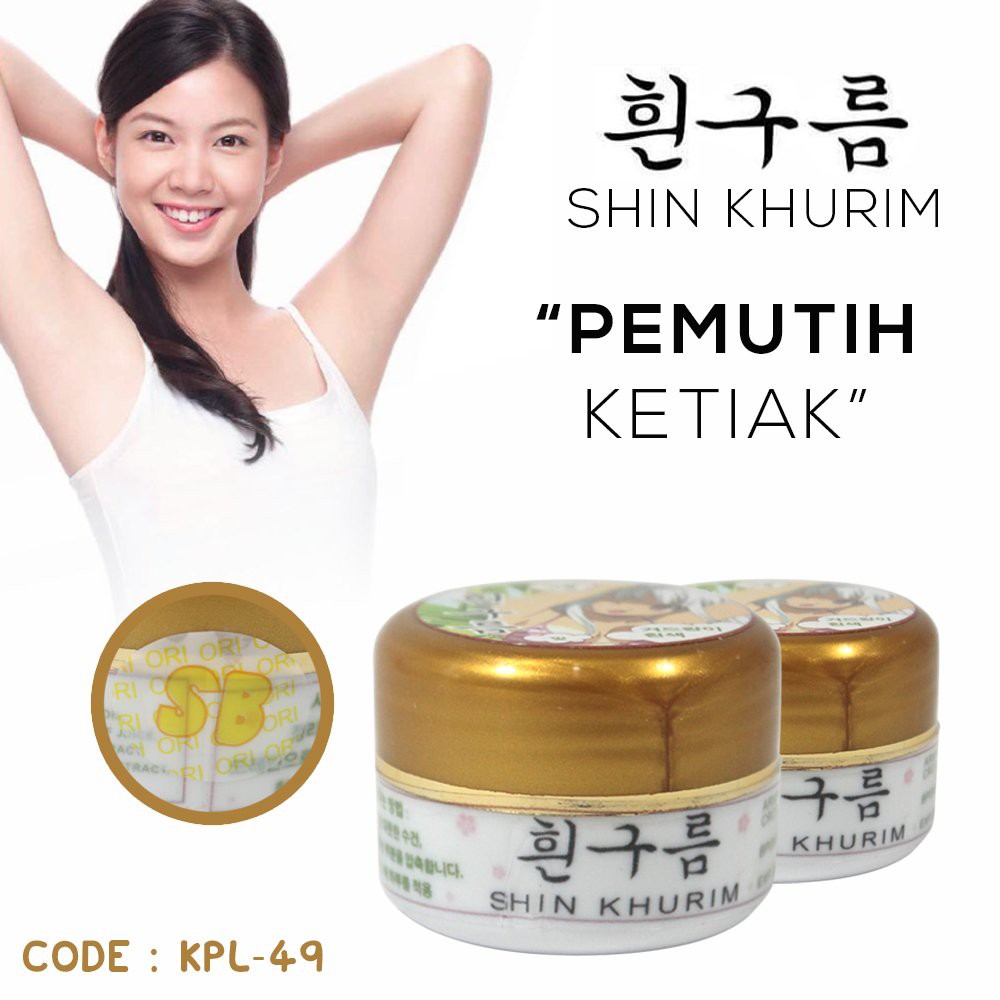 Jual Shin Khurim Korea Pemutih Ketiak Dan Selangkangan Shinkhurim For Armpit Shinkurim