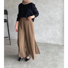 OXA PANTS Celana Kulot Wanita Formal Santai Wide Leg Pants Stylish Nyaman